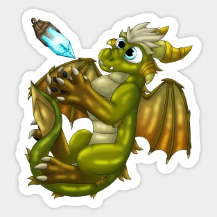 GemBabs: The Chronicler (Green) Sticker